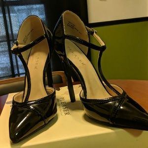 Pleaser Black Patent Heels